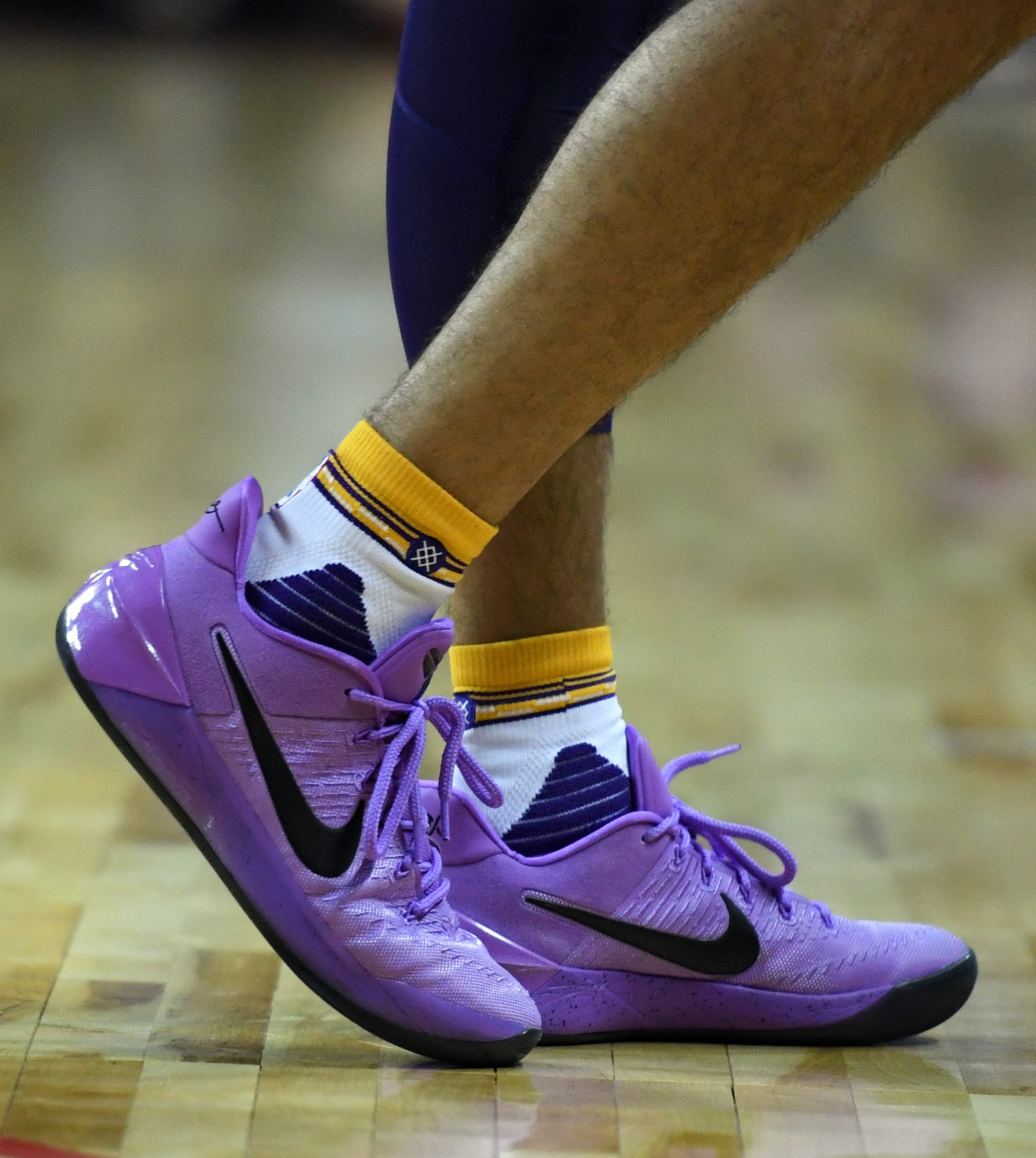 popular shoes worn by young NBA players 